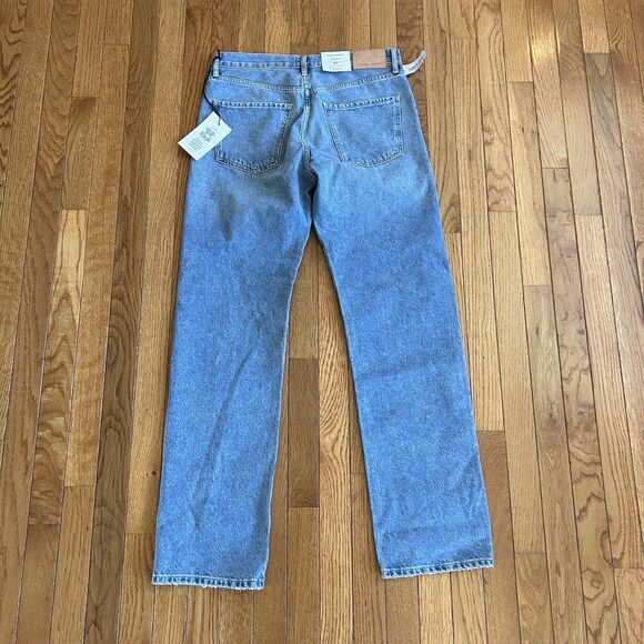 Citizens of Humanity Emery Relaxed Straight Womens Jeans Size 27 Light Blue NEW - Picture 2 of 11